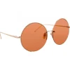 Linda Farrow - 626 C5 Square Sunglasses - Light Gold - Linda Farrow Eyewear - Avvenice