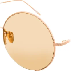 Linda Farrow - 626 C7 Square Sunglasses - Rose Gold - Linda Farrow Eyewear - Avvenice