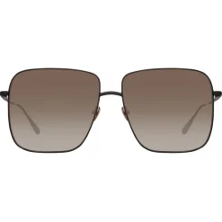 Linda Farrow - Andoa Squared Sunglasses in Black - LFL1254C1SUN - Linda Farrow Eyewear - Avvenice