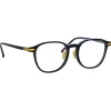 Linda Farrow - Arnold A Angular Optical Glasses in Black - LF63AC1OPT - Linda Farrow Eyewear - Avvenice