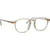Linda Farrow - Arnold Angular Optical Glasses in Ash - LF63C4OPT - Linda Farrow Eyewear - Avvenice