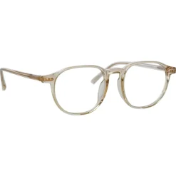 Linda Farrow - Arnold Angular Optical Glasses in Ash - LF63C4OPT - Linda Farrow Eyewear - Avvenice