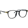Linda Farrow - Arnold Angular Optical Glasses in Black - LF63C1OPT - Linda Farrow Eyewear - Avvenice