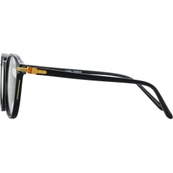 Linda Farrow - Arnold Angular Optical Glasses in Black - LF63C1OPT - Linda Farrow Eyewear - Avvenice
