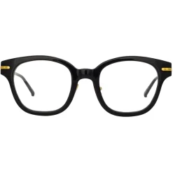 Linda Farrow - Atkins A D-Frame Optical Glasses in Black - LF42AC1OPT - Linda Farrow Eyewear - Avvenice