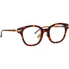 Linda Farrow - Atkins D-Frame Optical Glasses in Tortoiseshell - LF42C2OPT - Linda Farrow Eyewear - Avvenice