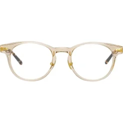 Linda Farrow - Bay A D-Frame Optical Glasses in Clear - LF25AC11OPT - Linda Farrow Eyewear - Avvenice