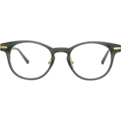 Linda Farrow - Bay D-Frame Optical Glasses in Green - LF25C12OPT - Linda Farrow Eyewear - Avvenice