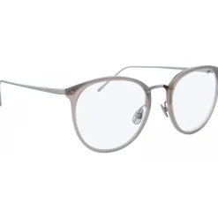 Linda Farrow - Calthorpe Oval Optical Glasses in Milky Grey - LFL251C57OPT - Linda Farrow Eyewear - Avvenice