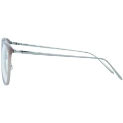 Linda Farrow - Calthorpe Oval Optical Glasses in Milky Grey - LFL251C57OPT - Linda Farrow Eyewear - Avvenice