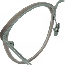 Linda Farrow - Calthorpe Oval Optical Glasses in Milky Grey - LFL251C57OPT - Linda Farrow Eyewear - Avvenice