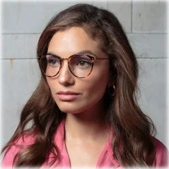 Linda Farrow - Calthorpe Oval Optical Glasses in Tortoiseshell - LFLC251C92OPT - Linda Farrow Eyewear - Avvenice