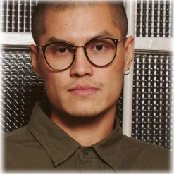 Linda Farrow - Calthorpe Oval Optical Glasses in Brown (C6) - LFLC251C6OPT - Linda Farrow Eyewear - Avvenice