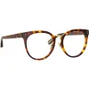 Linda Farrow - Carla Oval Optical Glasses in Tortoiseshell - LFL1327C2OPT - Linda Farrow Eyewear - Avvenice