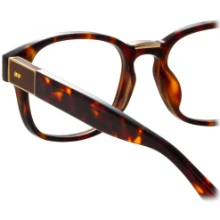Linda Farrow - Carlos D-Frame Optical Glasses in Tortoiseshell - LFL1412C2OPT - Linda Farrow Eyewear - Avvenice