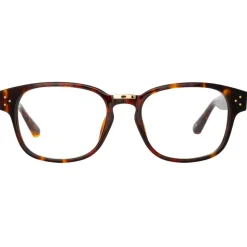 Linda Farrow - Carlos D-Frame Optical Glasses in Tortoiseshell - LFL1412C2OPT - Linda Farrow Eyewear - Avvenice