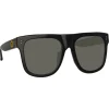 Linda Farrow - Carolina Flat Top Sunglasses in Black - LFL1250C1SUN - Linda Farrow Eyewear - Avvenice