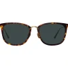 Linda Farrow - Cassin D-Frame Sunglasses in Tortoiseshell - LFL1457C2SUN - Linda Farrow Eyewear - Avvenice