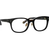 Linda Farrow - Cedric A Rectangular Optical Frames in Black - LFL1275AC6OPT - Linda Farrow Eyewear - Avvenice