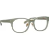 Linda Farrow - Cedric A Rectangular Optical Frames in Steel - LFL1275AC8OPT - Linda Farrow Eyewear - Avvenice