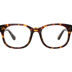 Linda Farrow - Cedric Rectangular Optical Frames in Tortoiseshell - LFL1275C2OPT - Linda Farrow Eyewear - Avvenice
