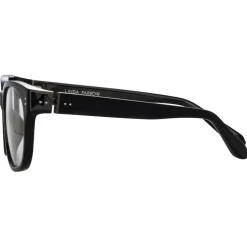Linda Farrow - Cedric Rectangular Optical Frames in Black and Nickel - LFL1275C10OPT - Linda Farrow Eyewear - Avvenice