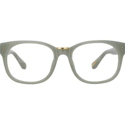 Linda Farrow - Cedric Rectangular Optical Frames in Steel - LFL1275C3OPT - Linda Farrow Eyewear - Avvenice