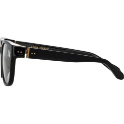 Linda Farrow - Cedric Rectangular Optical Frames in Black - LFL1275C1OPT - Linda Farrow Eyewear - Avvenice