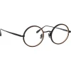 Linda Farrow - Cortina Oval Optical Glasses in Nickel - LFL1388C3OPT - Linda Farrow Eyewear - Avvenice