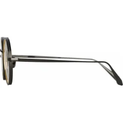 Linda Farrow - Cortina Oval Optical Glasses in Nickel Yellow Gold - LFL1388C4OPT - Linda Farrow Eyewear - Avvenice