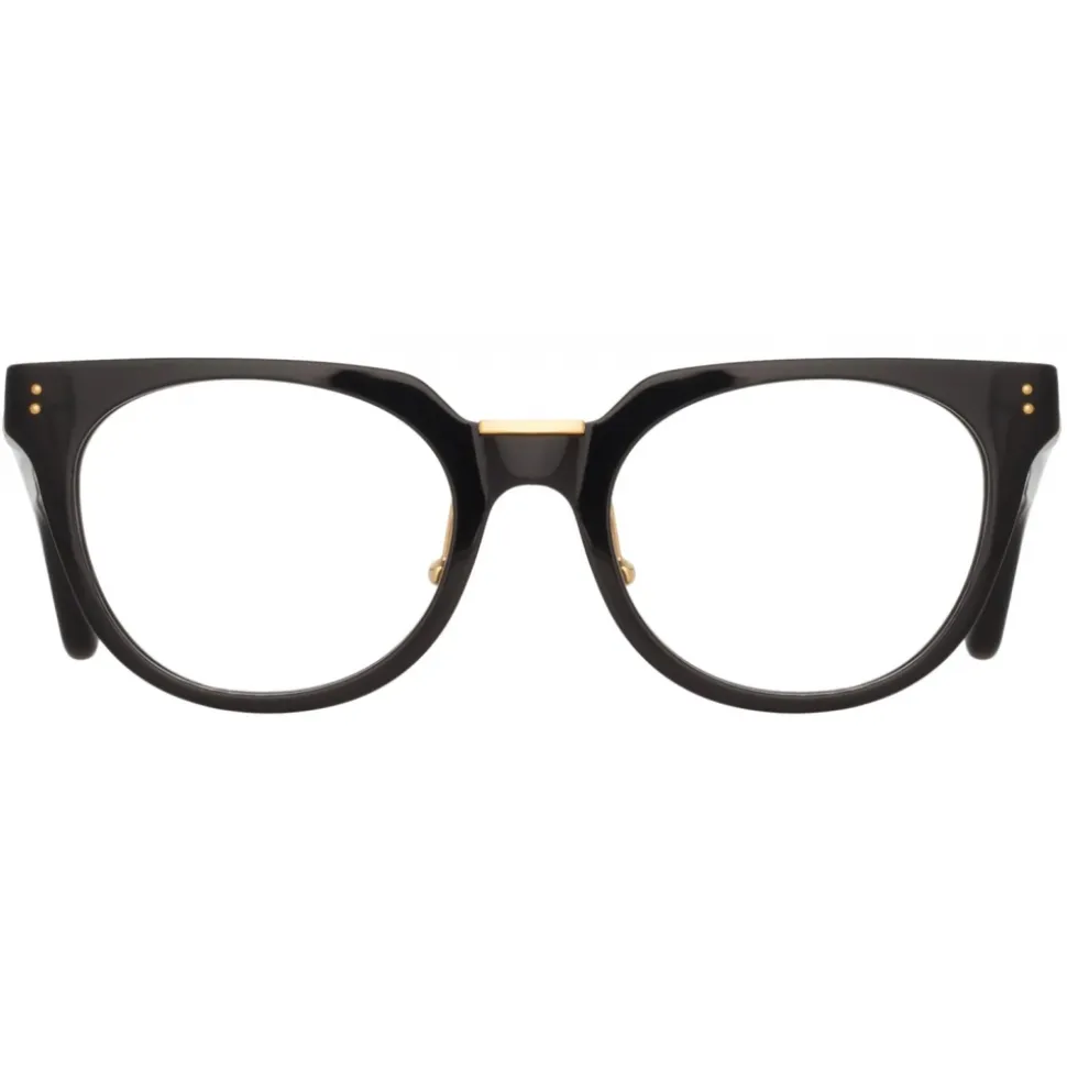 Linda Farrow - Delphine Cat Eye Optical Glasses in Black - LFL1323C1OPT - Linda Farrow Eyewear - Avvenice