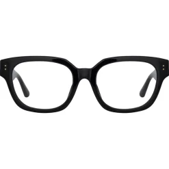 Linda Farrow - Deni D-Frame Optical Glasses in Black - LFL1243C4OPT - Linda Farrow Eyewear - Avvenice