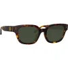Linda Farrow - Deni D-Frame Sunglasses in Tortoiseshell - LFL1243C2SUN - Linda Farrow Eyewear - Avvenice