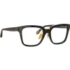 Linda Farrow - Desiree D-Frame Optical Glasses in Black - LFL1322C1OPT - Linda Farrow Eyewear - Avvenice