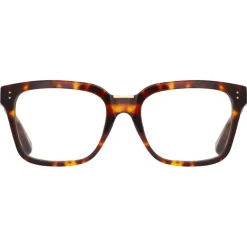 Linda Farrow - Desiree D-Frame Optical Glasses in Tortoiseshell - LFL1322C2OPT - Linda Farrow Eyewear - Avvenice