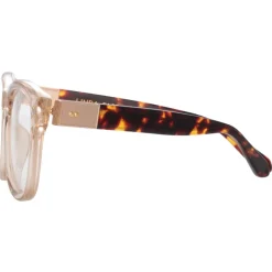 Linda Farrow - Edson Optical D-Frame in Ash - LFL1385C4SUN - Linda Farrow Eyewear - Avvenice