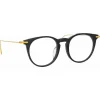 Linda Farrow - Ellis A Oval Optical Glasses in Black - LF54AC1OPT - Linda Farrow Eyewear - Avvenice