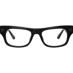 Linda Farrow - Falck Rectangular Optical Frame in Black - LFL1448C4OPT - Linda Farrow Eyewear - Avvenice