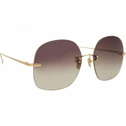 Linda Farrow - Fine Jewellery 7 C1 Oversized Sunglasses - Linda Farrow Fine Jewellery - Linda Farrow Eyewear - Avvenice
