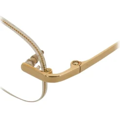 Linda Farrow - Fine Jewellery 4 C1 Rectangular Optical Glasses - Linda Farrow Fine Jewellery - Linda Farrow Eyewear - Avvenice