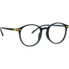 Linda Farrow - Forster Oval Optical Glasses in Green - LF59C3OPT - Linda Farrow Eyewear - Avvenice