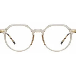 Linda Farrow - Griffin A Oval Optical Glasses in Ash - LF50AC5OPT - Linda Farrow Eyewear - Avvenice