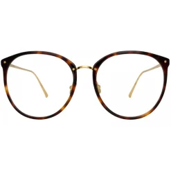 Linda Farrow - Kings Oversized Optical Glasses in Tortoiseshell - LFLC747C9OPT - Linda Farrow Eyewear - Avvenice