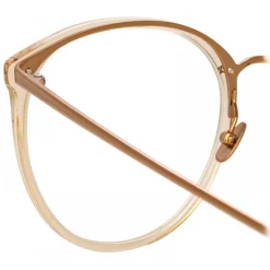 Linda Farrow - Kings Oversized Optical Glasses in Ash - LFL747C10OPT - Linda Farrow Eyewear - Avvenice