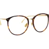 Linda Farrow - Kings Oversized Optical Glasses in Tortoiseshell - LFLC747C9OPT - Linda Farrow Eyewear - Avvenice