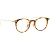 Linda Farrow - Linear Childs A D-Frame Optical Glasses in Tortoiseshell - LF03AC9OPT - Linda Farrow Eyewear - Avvenice