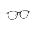 Linda Farrow - Linear Meier A D-Frame Optical Glasses in Black - LF16AC2OPT - Linda Farrow Eyewear - Avvenice