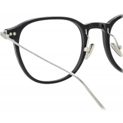 Linda Farrow - Linear Meier A D-Frame Optical Glasses in Black - LF16AC2OPT - Linda Farrow Eyewear - Avvenice