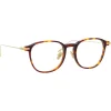 Linda Farrow - Linear Meier A D-Frame Optical Glasses in Tortoiseshell - LF16AC3OPT - Linda Farrow Eyewear - Avvenice