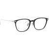 Linda Farrow - Linear Wright A Rectangular Optical Glasses in Black - LF07AC2OPT - Linda Farrow Eyewear - Avvenice
